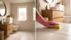 15 minuti bastano: come pulire le piastrelle del bagno velocemente e senza fatica