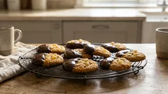 Biscotti al doppio zenzero: croccanti fuori, morbidi dentro e senza allargarsi in forno